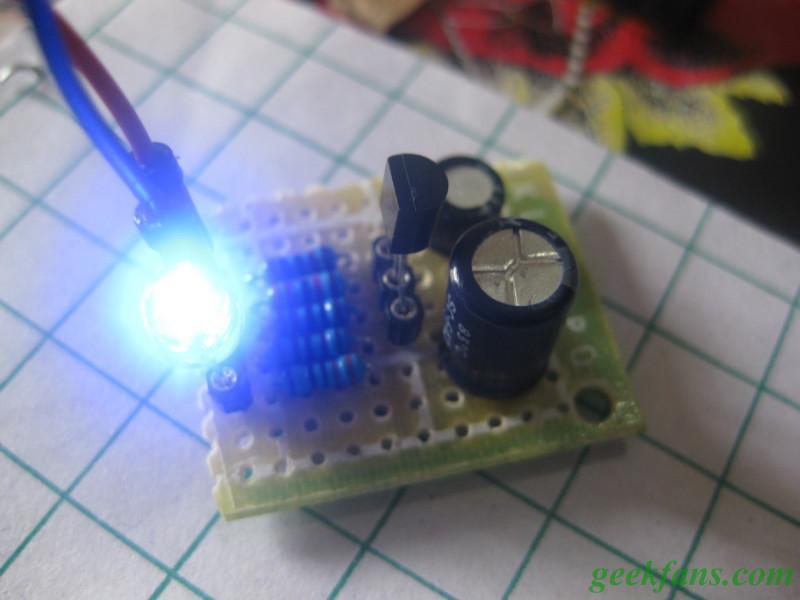 脉冲辉光蓝光版制作方法