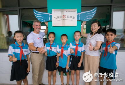 德州儀器江西省萍鄉市湘東區臘市鎮希望小學正式揭幕 “TI魔力芯動教室”與你共享電子樂趣