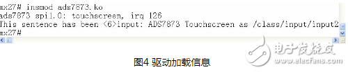 基于嵌入式linux系統下的AD7873觸摸屏驅動系統設計詳解