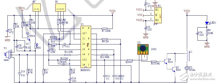 如何用BISS0001制作紅外熱釋電子狗