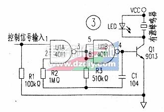 五款常用警示音電路圖介紹