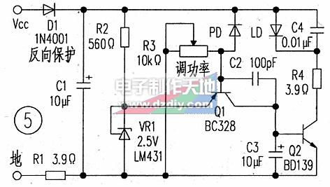 二极管激光器恒流驱动电源