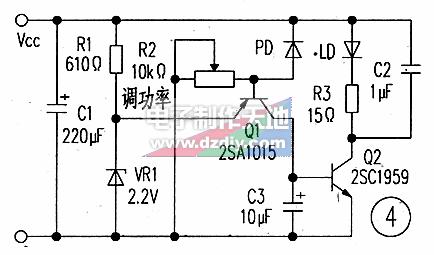 二极管激光器恒流驱动电源