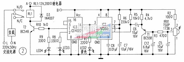 怎样用NE555制作通用遥控开关