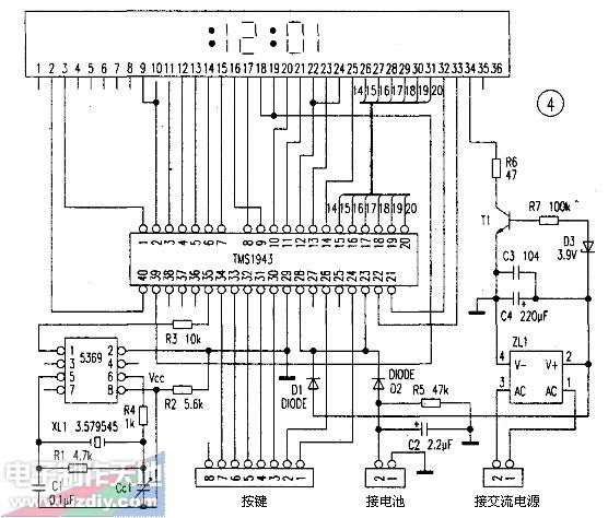 基于MM5369制作的两款LED数字钟