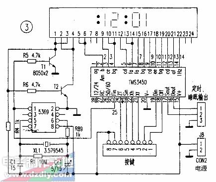 基于MM5369制作的两款LED数字钟