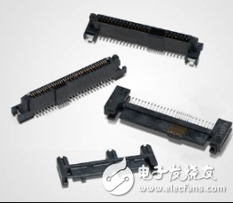 TE Connectivity的SAS硬盤連接器...