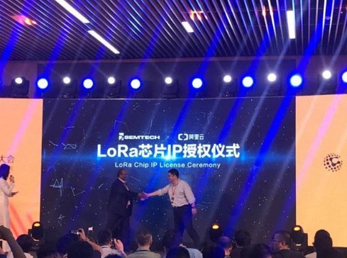 阿里云IoT已獲得Semtech授權,國內NB-...