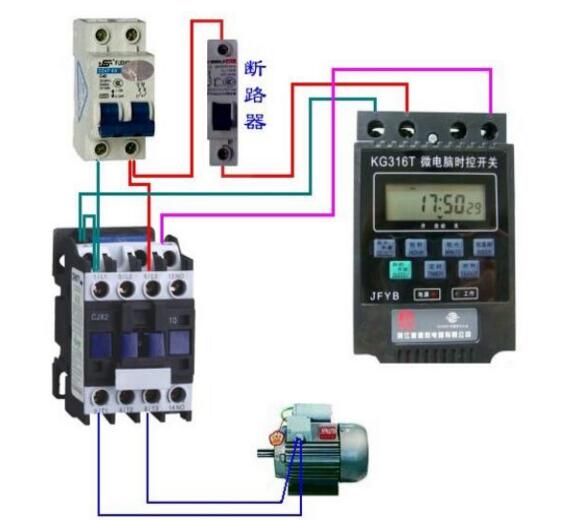 220 交流接触器工作原理接线方法图解
