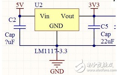 1117 3.3稳压芯片怎么接 lm1117-3.3运用电路图