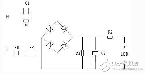 led恒流驅(qū)動電源接線圖