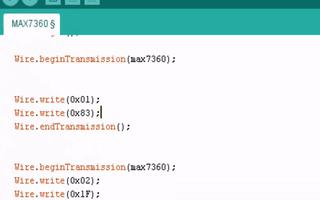如何利用Arduino IDE建立MAX7360...