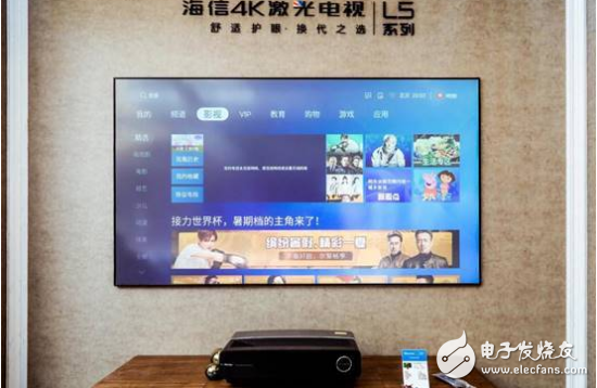激光电视这个新物种已成大气候,海信激光电视成为最...