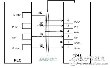 雷赛步进电机M542的接线图详解