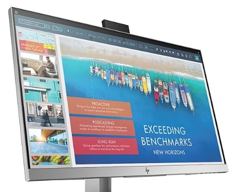 惠普發布辦公顯示器EliteDisplay E2...