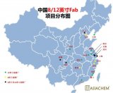 中国Fab厂最新布局图项目与列表