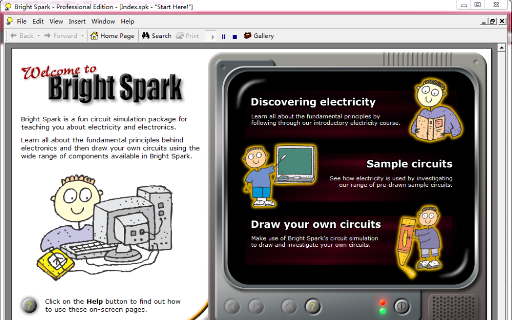 Bright Spark 1.10版电子设计仿真软件免费下载