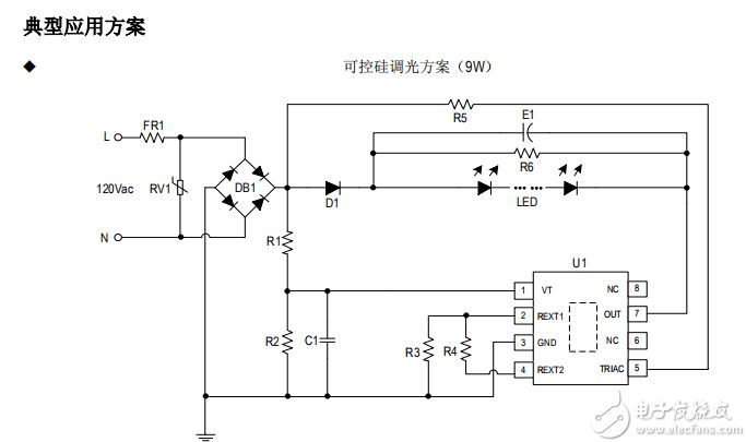 SM239EK可控硅调光方案