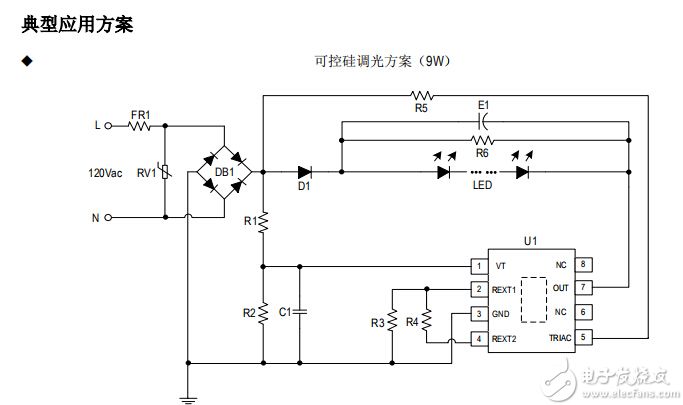 SM239EK可控硅調(diào)光方案