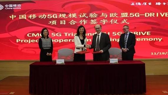 中国移动与欧盟5G-DRIVE团队合作同推动5G...