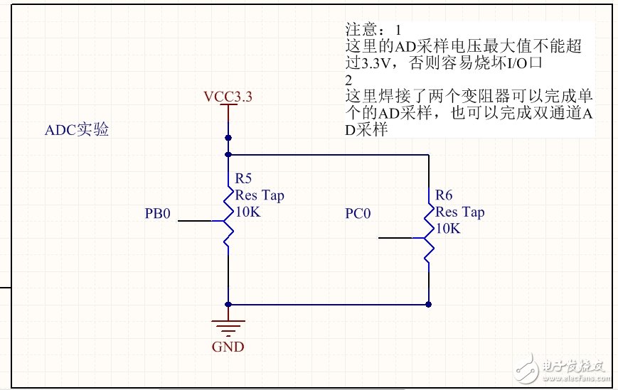 STM32單片機的ADC多通道采樣