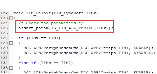 STM32库函数中assert_param语句的用法解析
