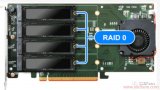 可以做启动盘!4个M.2 NVMe SSD组软R...