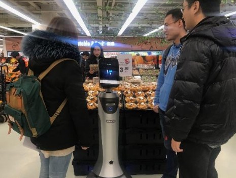 国内首个超市AI导购机器人已上岗,为商家实现数字...
