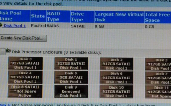EMC存储raid5两块硬盘离线的数据恢复方法