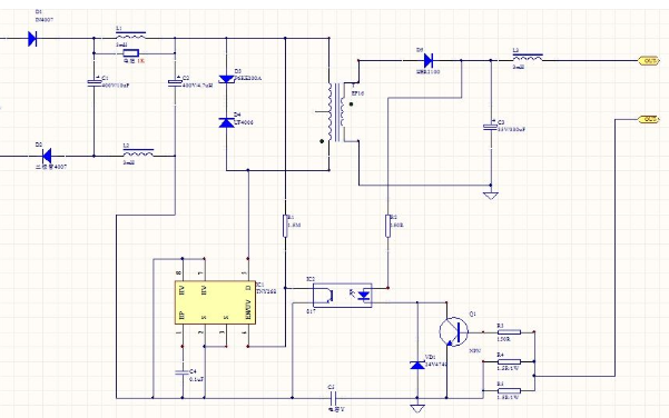 由tea1522t构成的3w精密开关电源pcb和电路原理图的资料合集免费下载