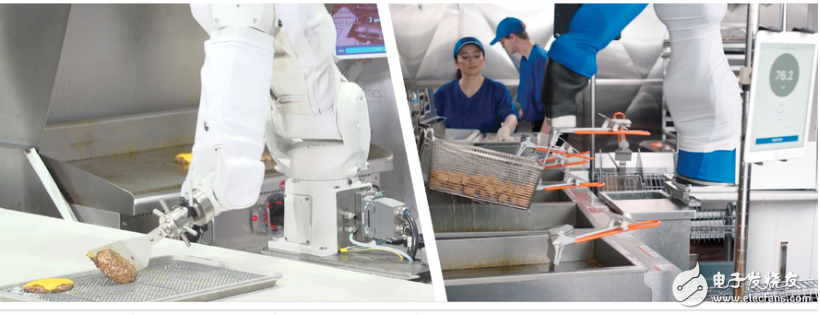 flippy是世上第一个由人工智能提供动力的自动机器人厨房助手