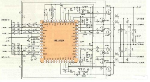 采用IRS2093M驱动器的4通道D类音频放大器的设计方案