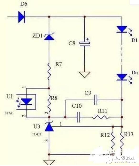 TL431具體恒流電路