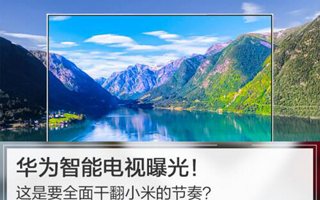 华为智能电视计划曝光 6个月将推向市场