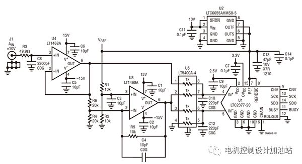 用于LTC2377-20的DC精密驱动器可实现2ppm线性度