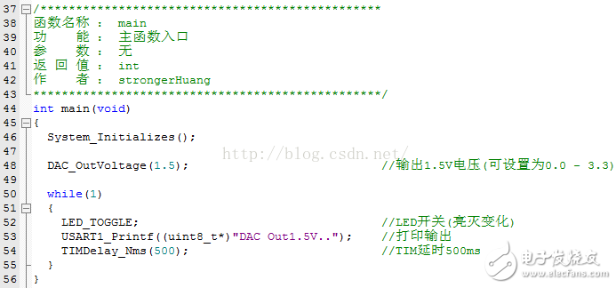 STM32单片机DAC输出电压的功能解析