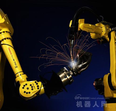 中国走上工业自动化的道路 工业机器人代替人力劳动...