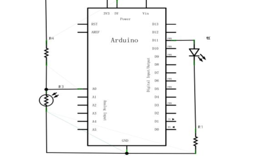 Arduino教程之Arduino的感光灯实验的详细资料说明