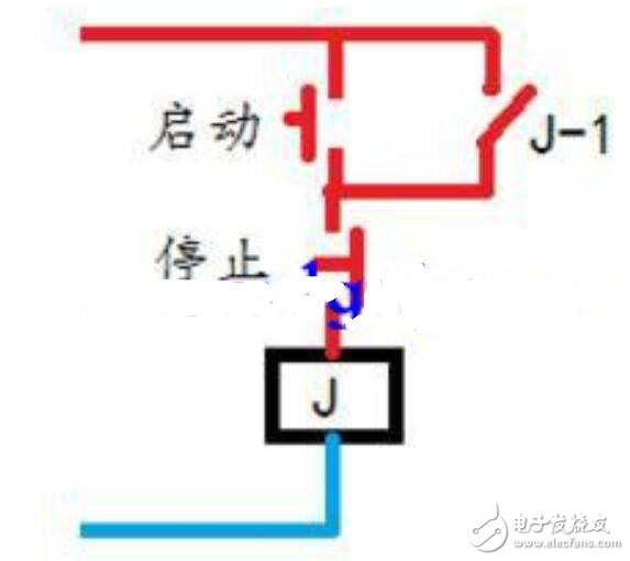 中间继电器如何自锁