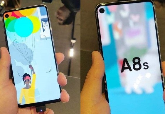 三星Galaxy A8s曝光黑瞳全视屏采用了通孔...