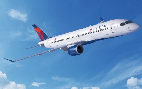 达美航空购新一代高效率空客A220飞机的订单总数已达到90架
