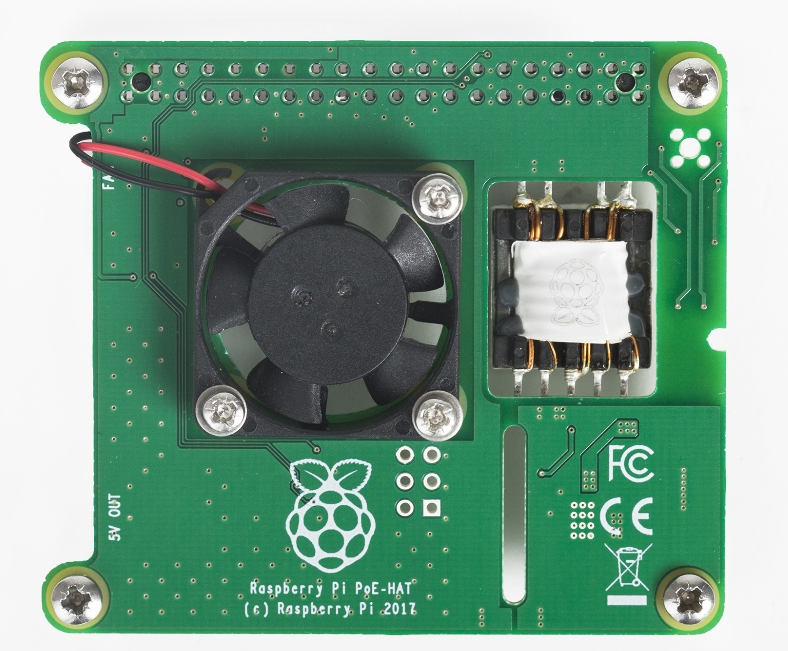 e络盟宣布为Raspberry Pi 3 B+型板提供官方以太网供电(PoE)附加板