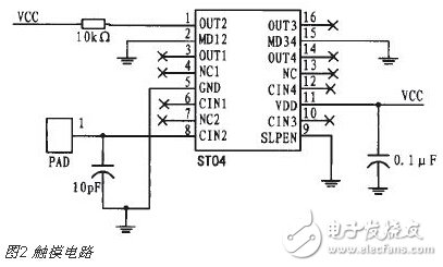 采用Zigbee和电容触控技术实现灯光控制器的设计