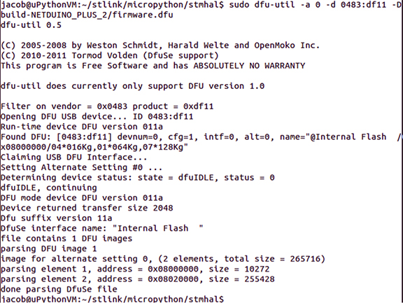 通过MicroPython平台开发出微控制器的嵌入式程序