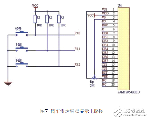 MSP430單片機倒車雷達系統的設計