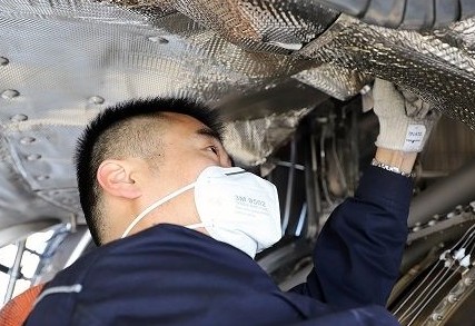 Ameco华北航线中心首次空客A350飞机定检工作已圆满完成