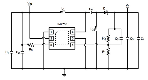 比较耦合和非耦合电感组成的SEPIC稳压器的区别