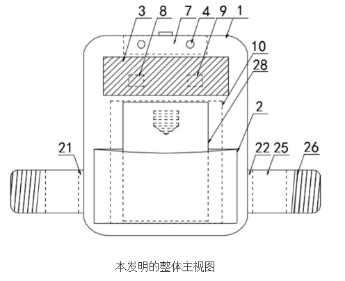 智能表阀一体水表的原理及设计