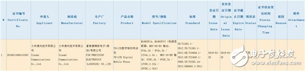 小米新机通过3C认证 或为即将发布的旗舰小米9