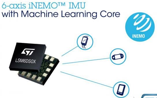 意法半导体推出具有机器学习功能的LSM6DSOX...
